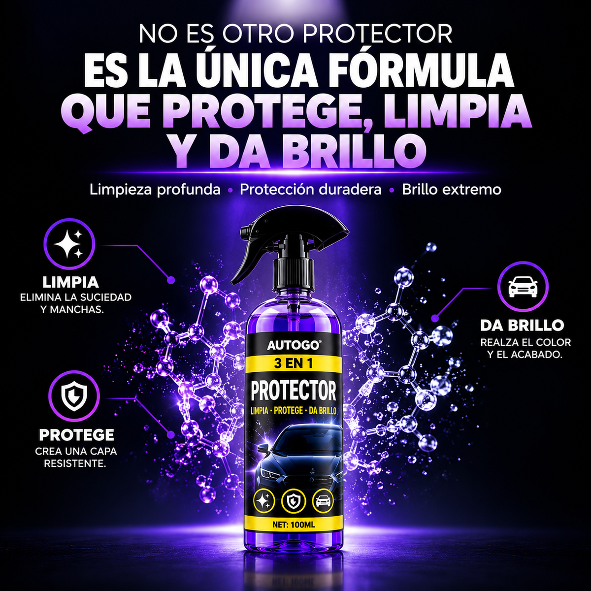 AUTOGO.- Protector profesional para autos